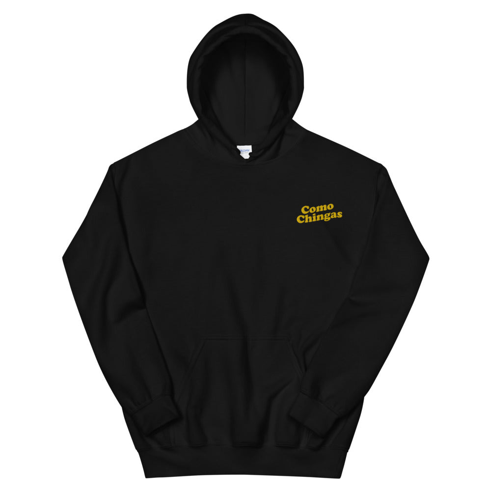 Como Chingas Embroidery Unisex Hoodie