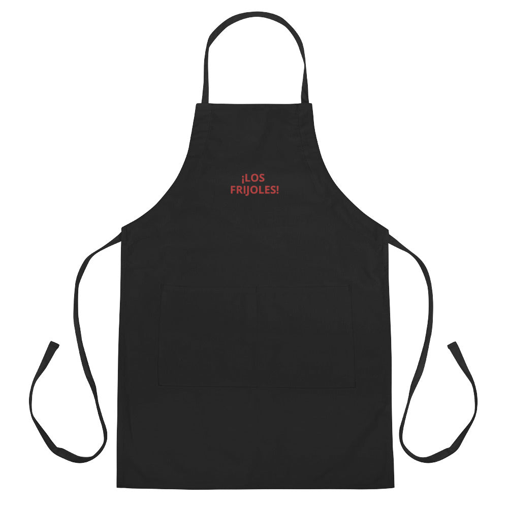 Los Frijoles Embroidered Apron
