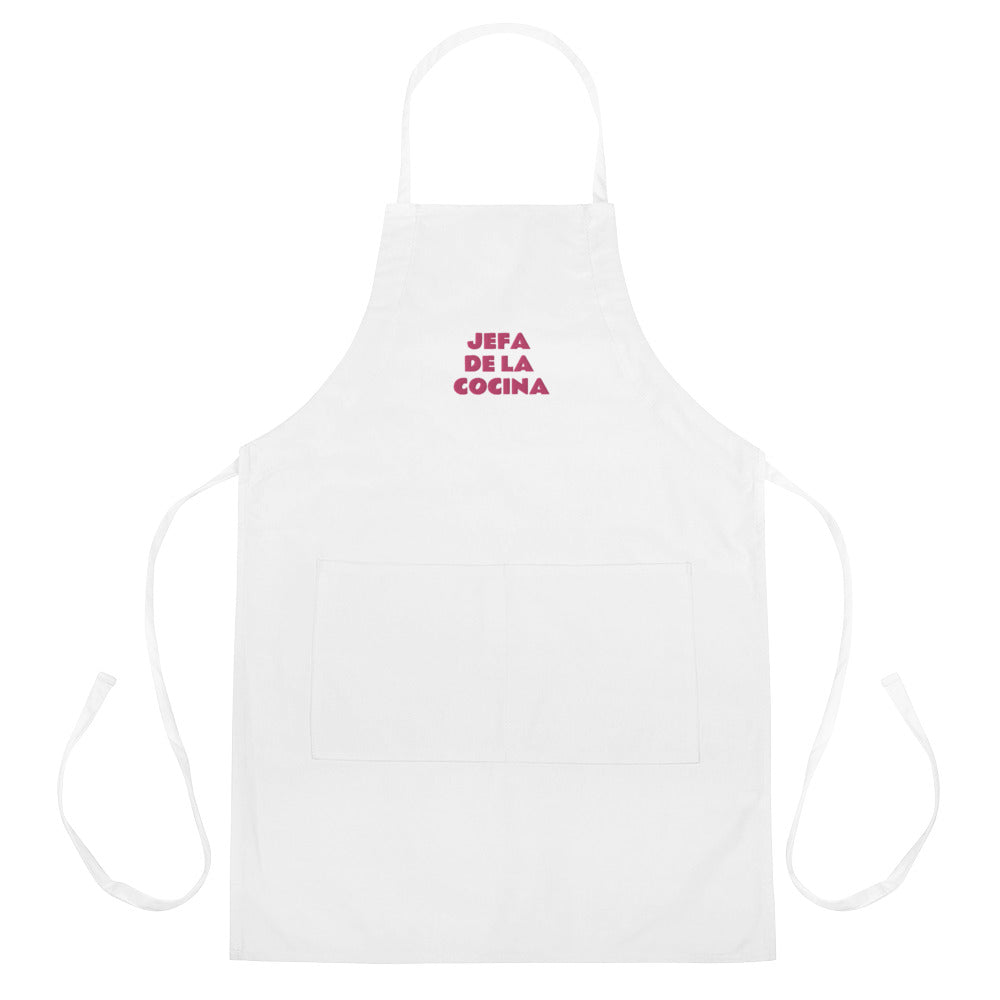 Jefa De La Cocina Embroidered Apron