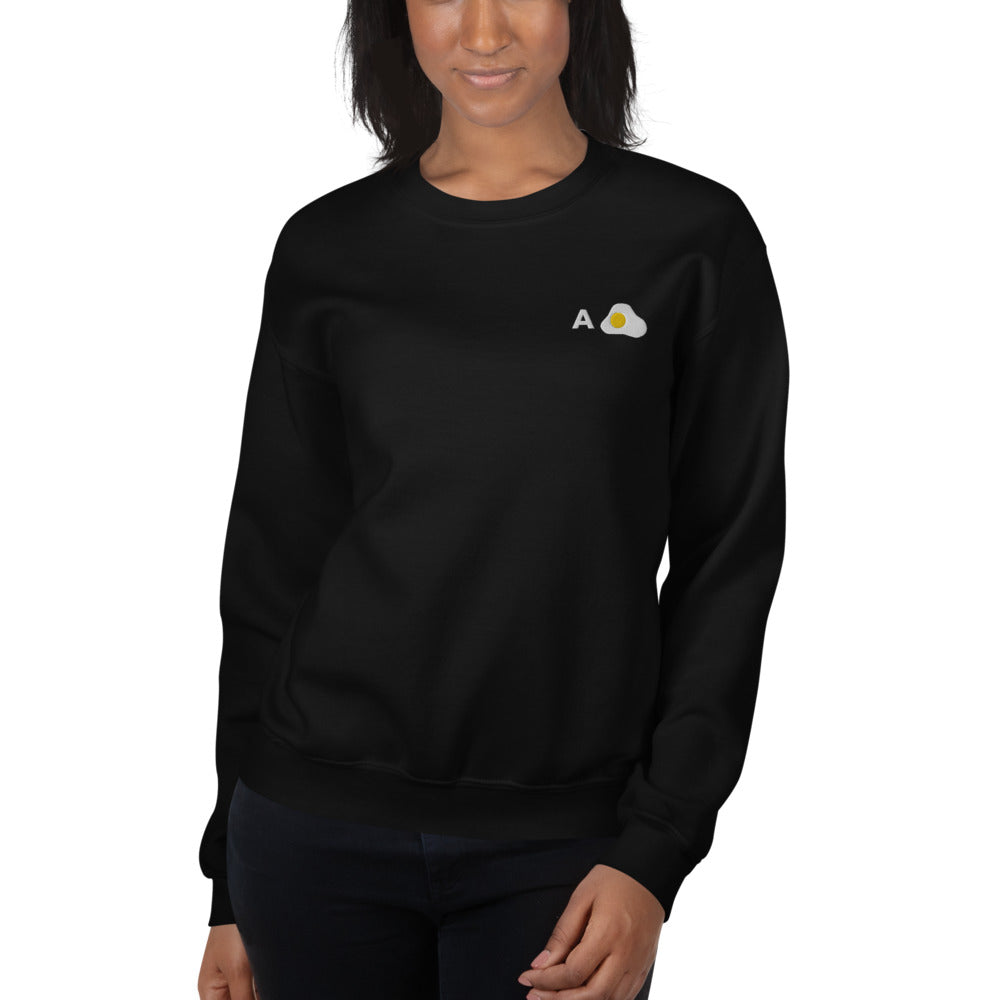 A Huevo Embroidered Sweatshirt